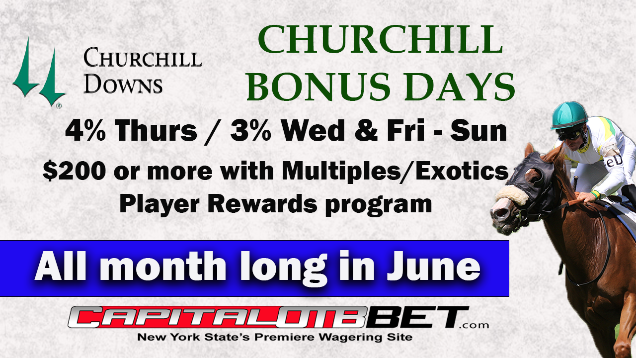 Churchill Downs Bonus Days Capital OTB