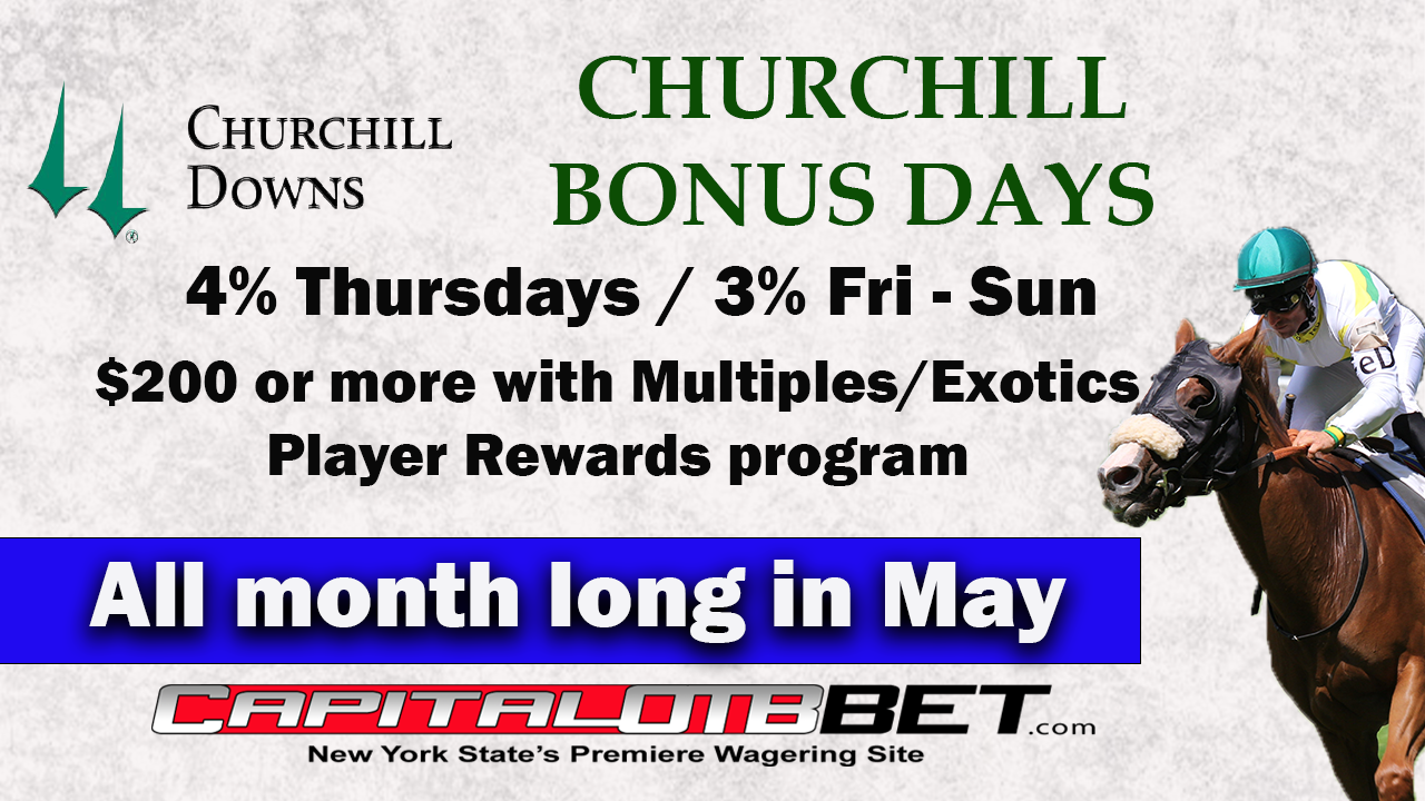 Churchill Downs Bonus Days in May
