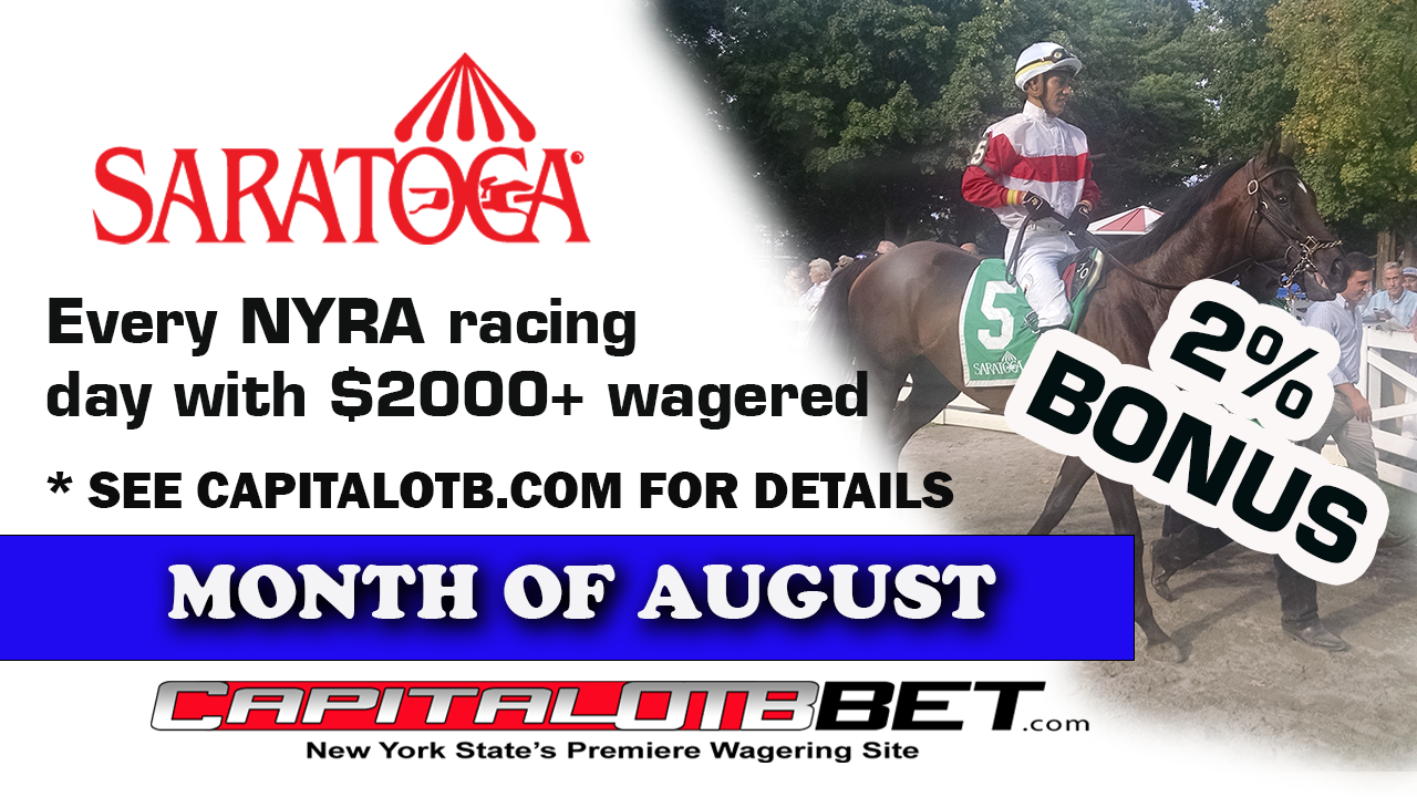 NYRA/Saratoga 2026 BONUS