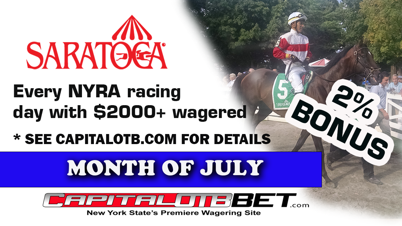 NYRA/Saratoga 2026 BONUS