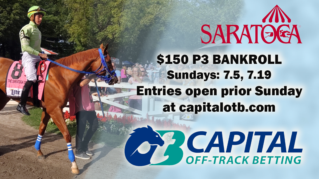Saratoga July 2026 Online P3 Bankroll