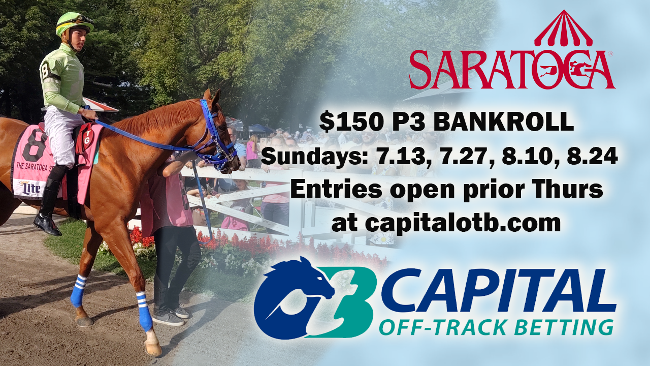 Saratoga 2025 $150 P3 Bankroll