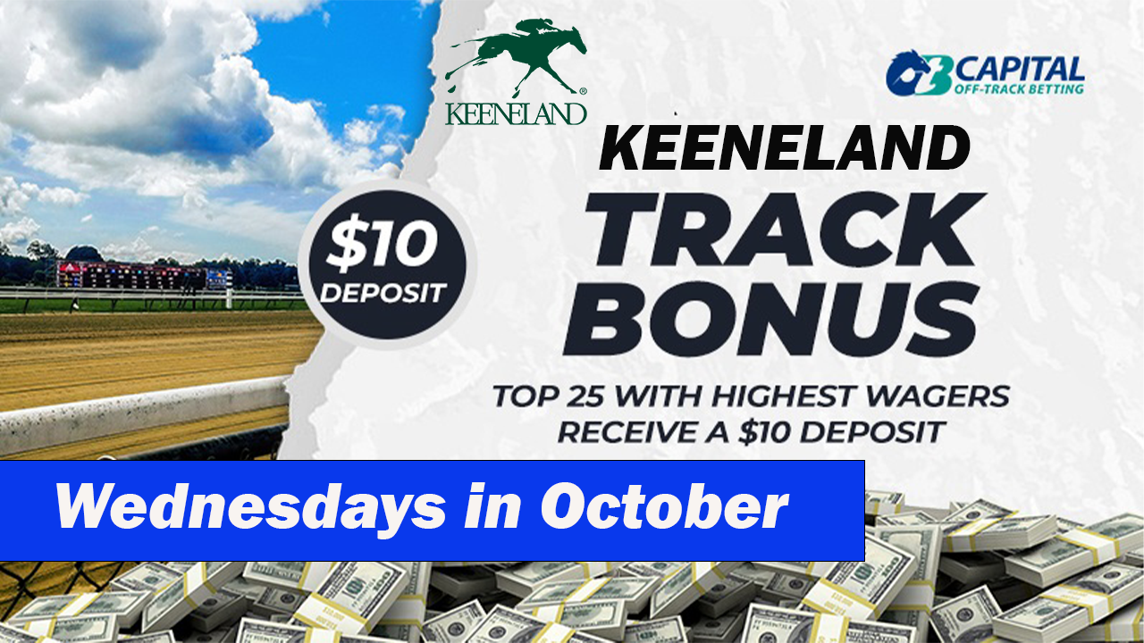 Keeneland Oct 2023 TRACK BONUS