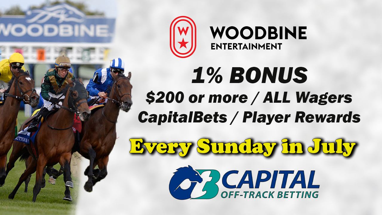 Woodbine Bonus – Sundays/July 2025